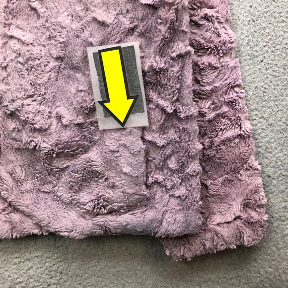 The North Face NF0A3Y7E Reversible Mossbud Swirl Jacket Girls XL Black Purple - Picture 9 of 16